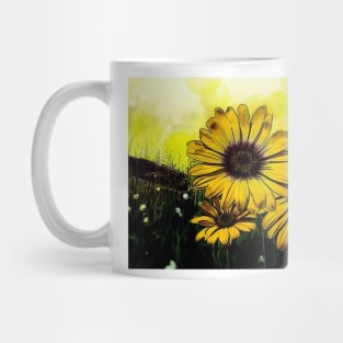 Sunflowers - Abstract Mug